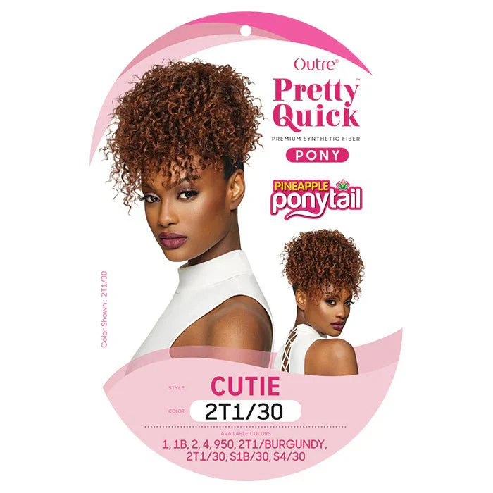 Outre Pretty Quick Pineapple Ponytail β Cutie - Image 4