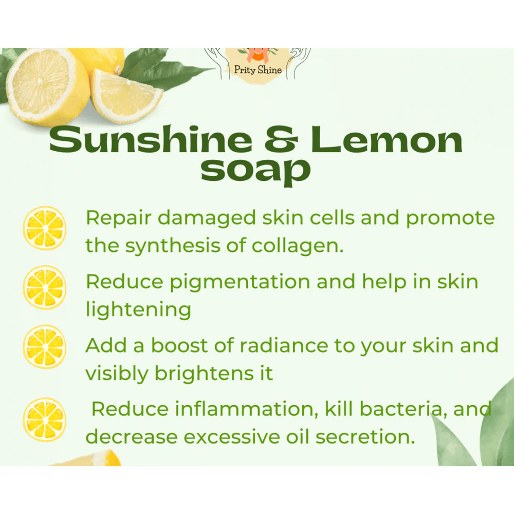 3 Days No Taches Lemon and Carrot Soap – 80g - Image 2