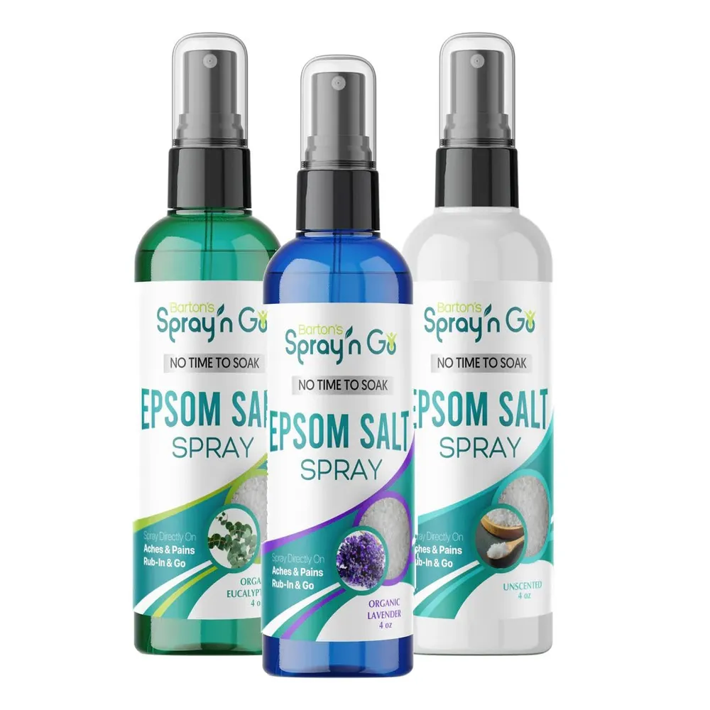Barton’s Spray n Go Epsom Salt Spray - 4oz