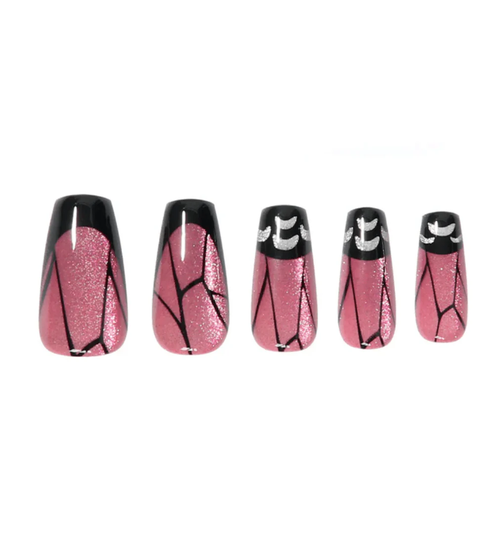 Absolute New York Beautifly Press-On Nails - Coffin Medium - Image 11