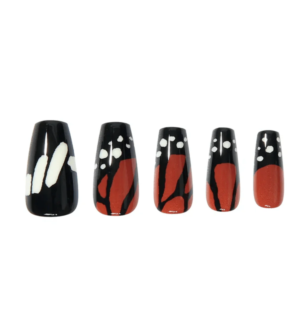 Absolute New York Beautifly Press-On Nails - Coffin Medium - Image 14