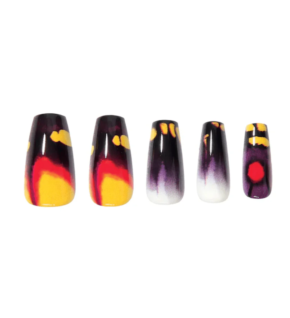 Absolute New York Beautifly Press-On Nails - Coffin Medium - Image 17
