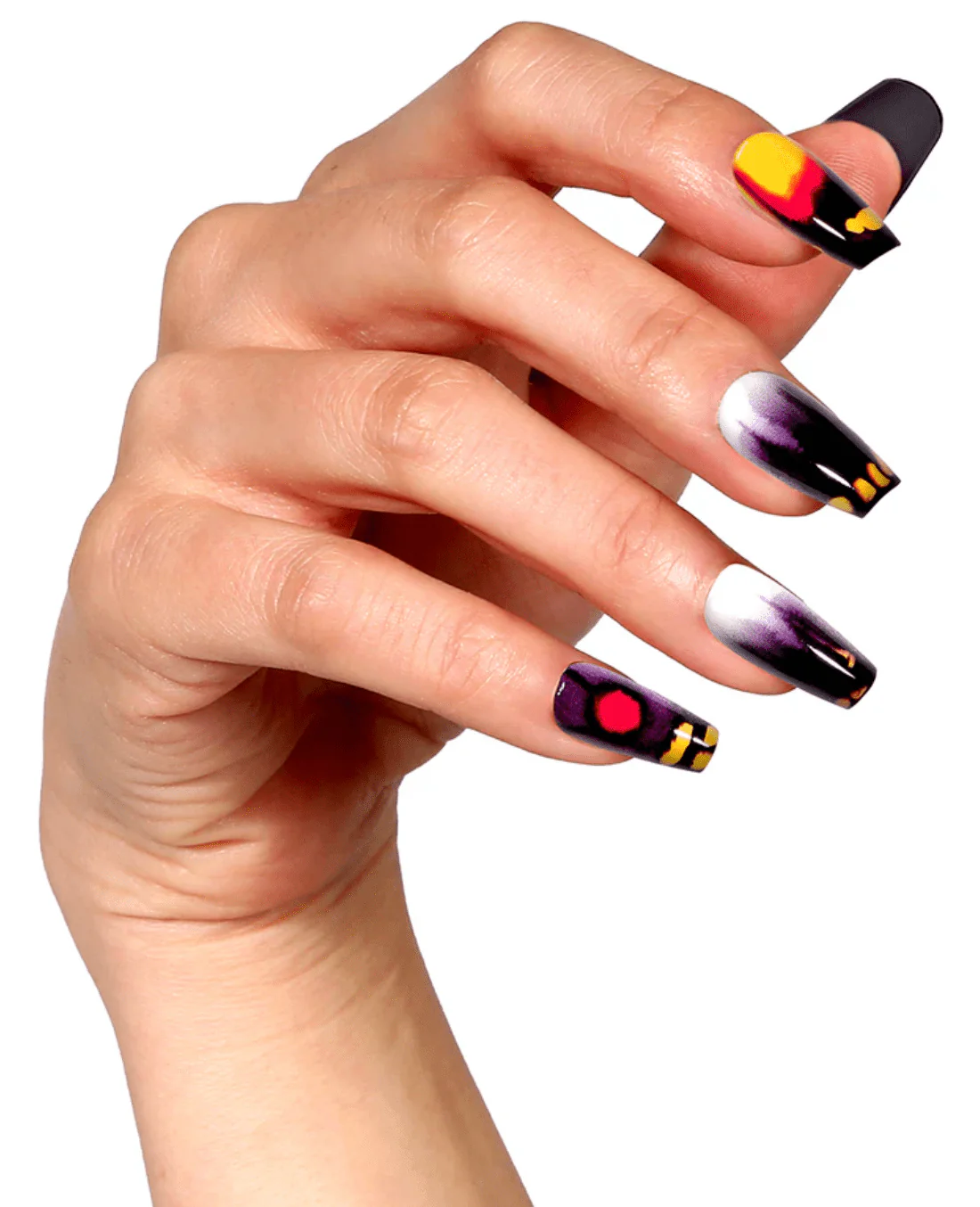 Absolute New York Beautifly Press-On Nails - Coffin Medium - Image 18