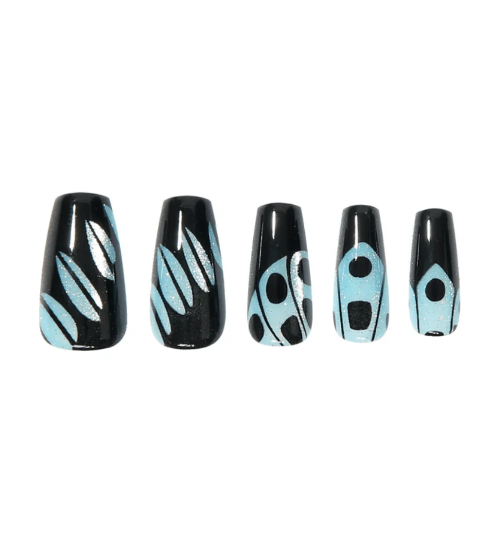 Absolute New York Beautifly Press-On Nails - Coffin Medium - Image 2