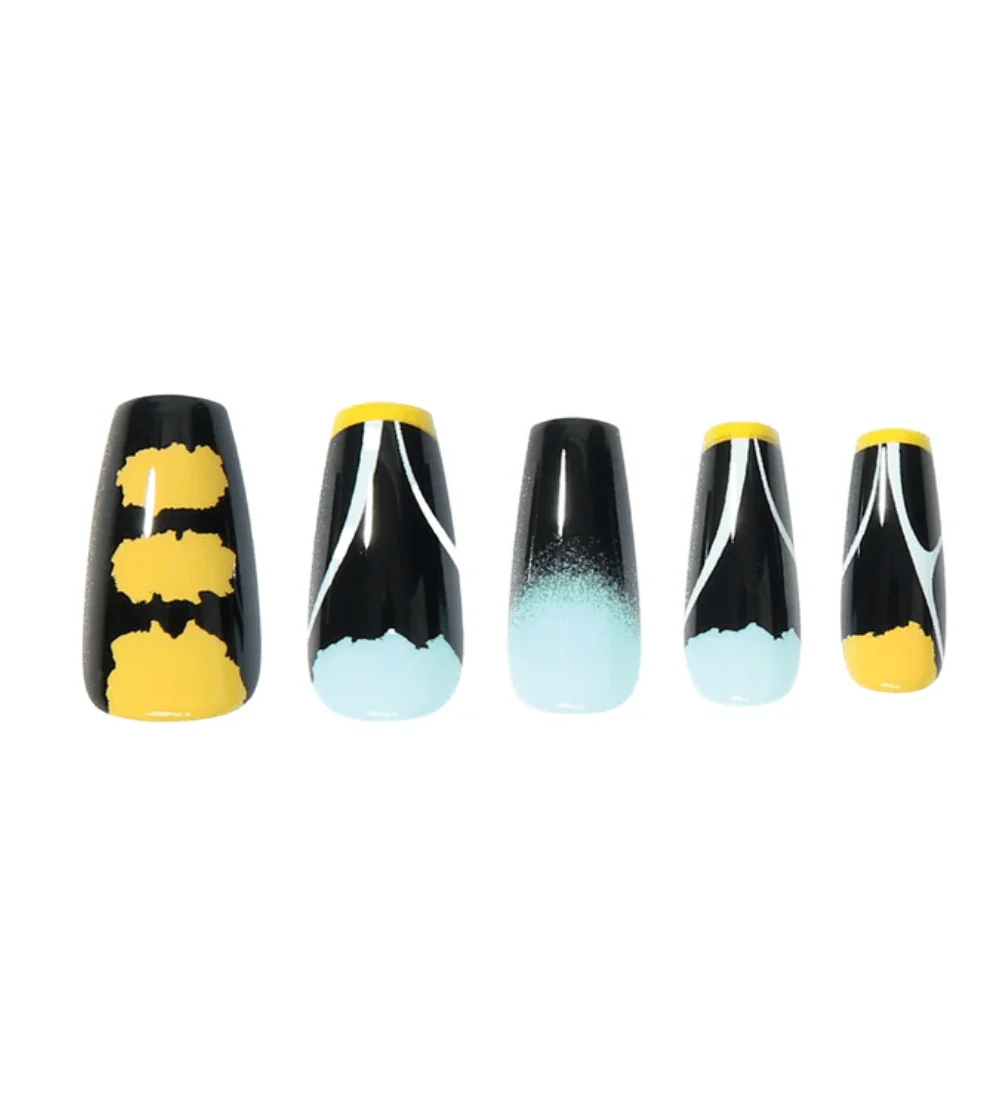 Absolute New York Beautifly Press-On Nails - Coffin Medium - Image 20