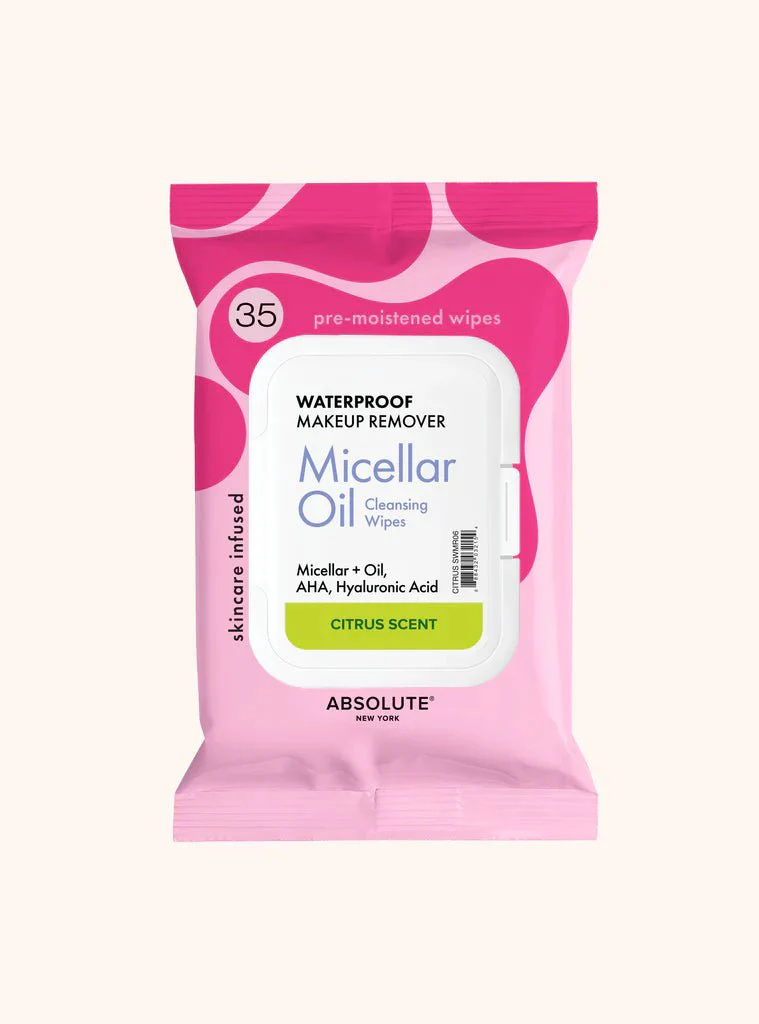Absolute New York Micellar Oil Cleansing Wipes - 30 Wipes - Image 5