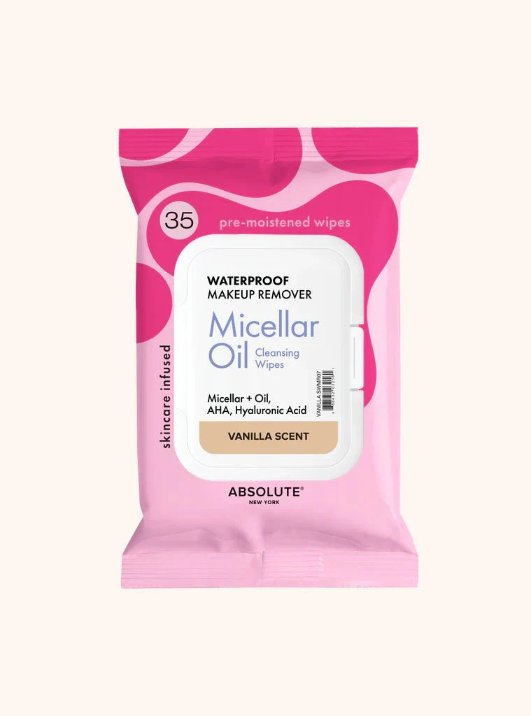 Absolute New York Micellar Oil Cleansing Wipes - 30 Wipes - Image 6