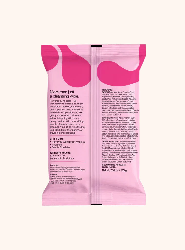 Absolute New York Micellar Oil Cleansing Wipes - 30 Wipes - Image 7
