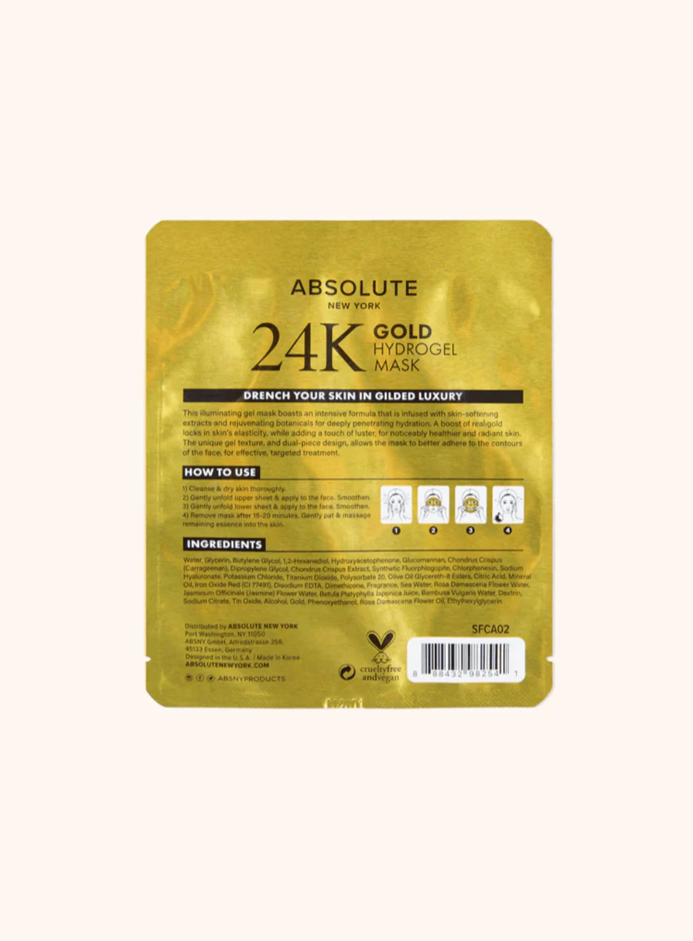 Absolute New York Peel-Off & Hydrogel Facial Masks - Image 5