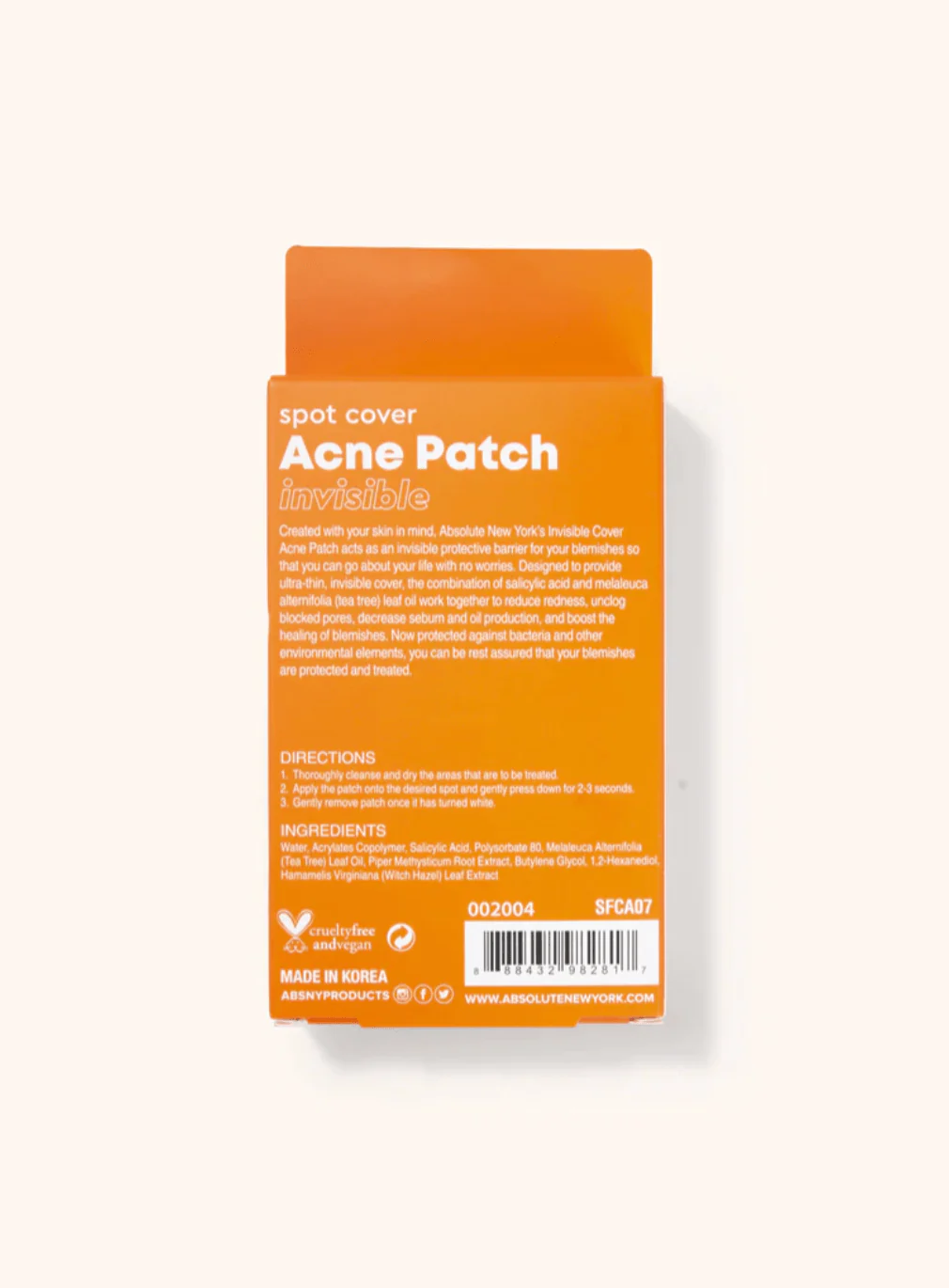 Absolute New York Spot Cover Acne Patch โ 36 Patches - Image 2