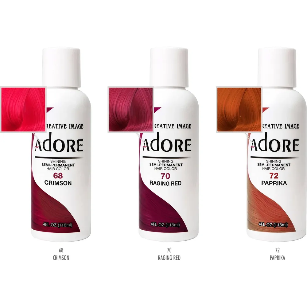 Adore Creative Image Semi-Permanent Hair Color Fiery Passion - 4oz - Image 3