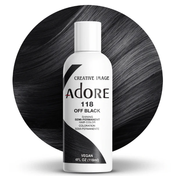 Adore Creative Image Semi-Permanent Hair Color Midnight Elegance - 4oz - Image 6