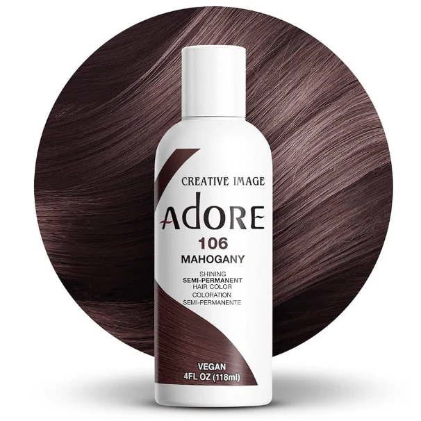 Adore Creative Image Semi-Permanent Hair Color Midnight Elegance - 4oz - Image 7
