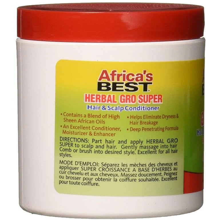 Africa’s Best Herbal Gro Super Conditioner 5.25 oz - Image 3