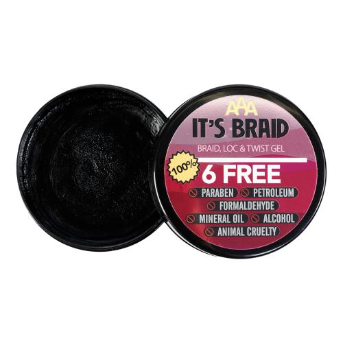 African Anti-Aging "It’s Braid" Braid, Loc & Twist Gel – 4.5 oz & 10 oz - Image 3