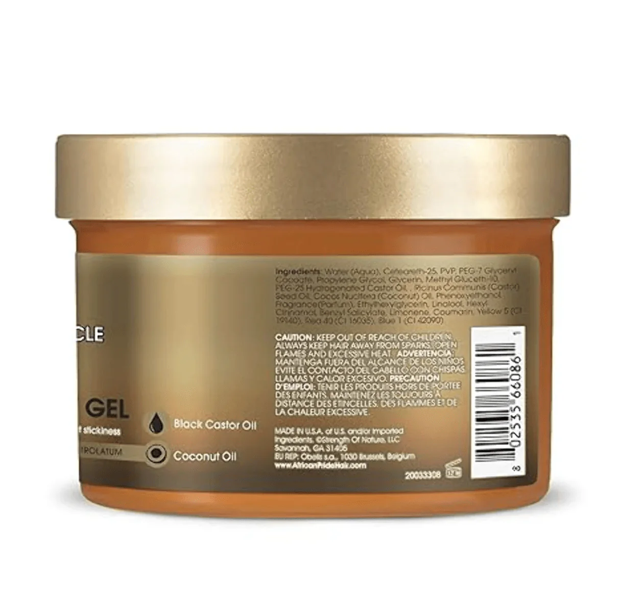 African Pride Braid Loc Twist Gel - Extra Hold 12oz - Image 2