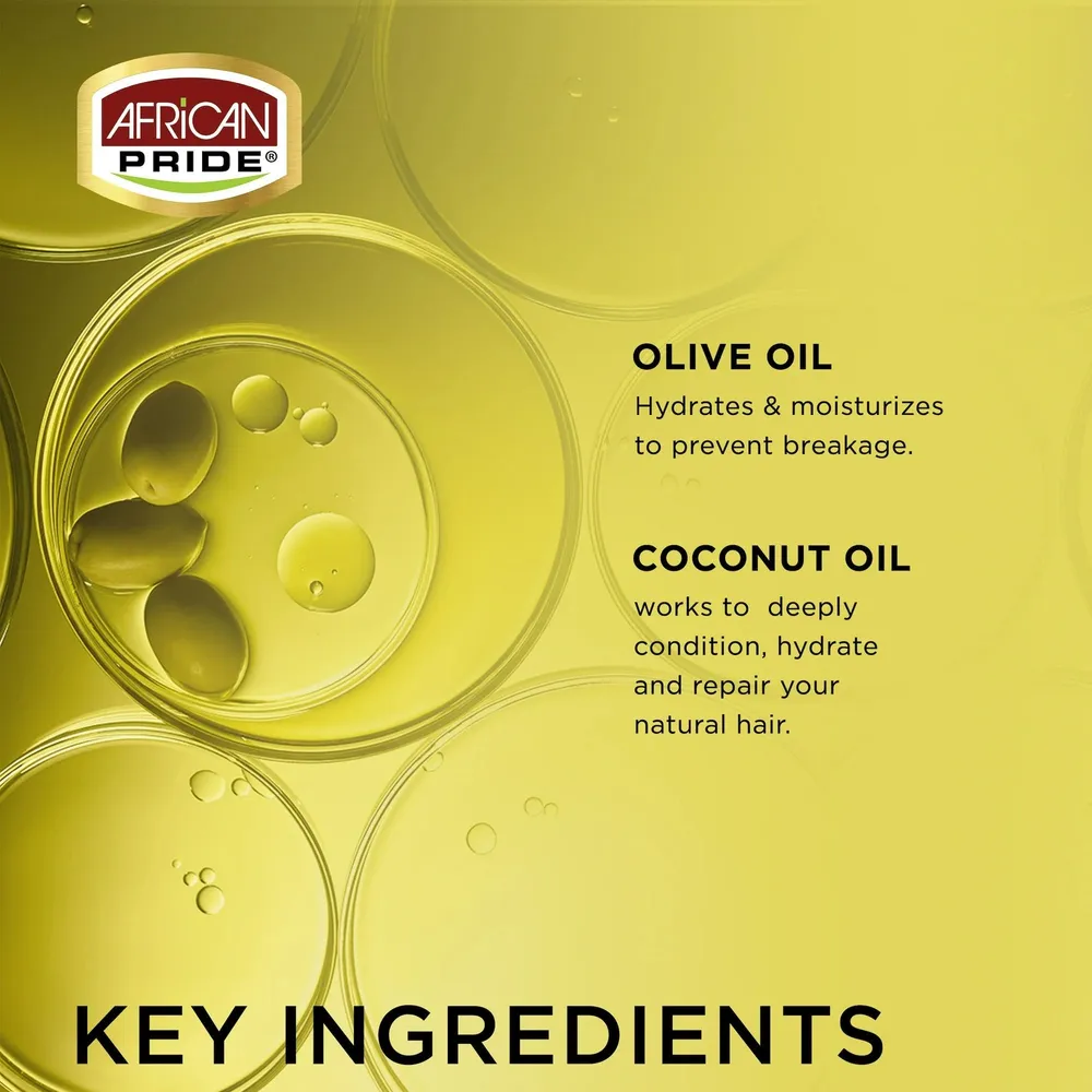 African Pride Dream Kids Olive Miracle Hair Creme β 6 oz - Image 3