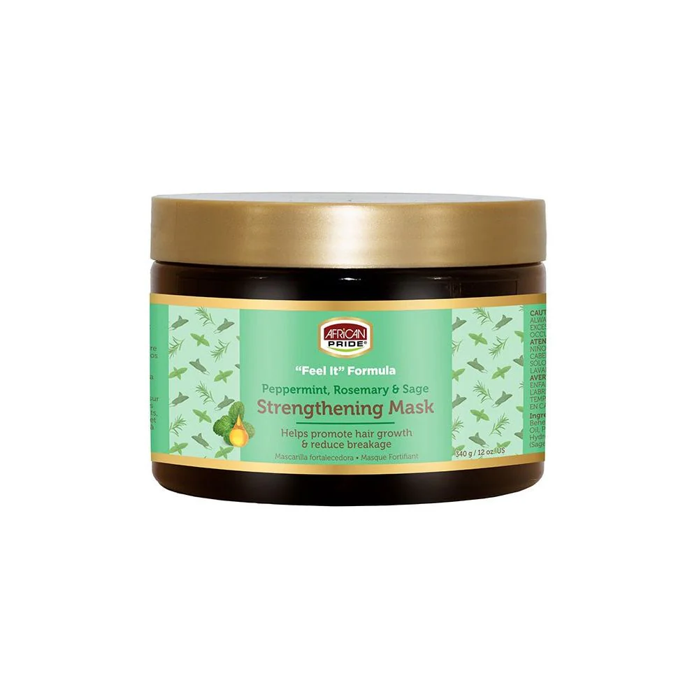 African Pride Feel It Herbal Strengthening Hair Care - 12oz - Image 5