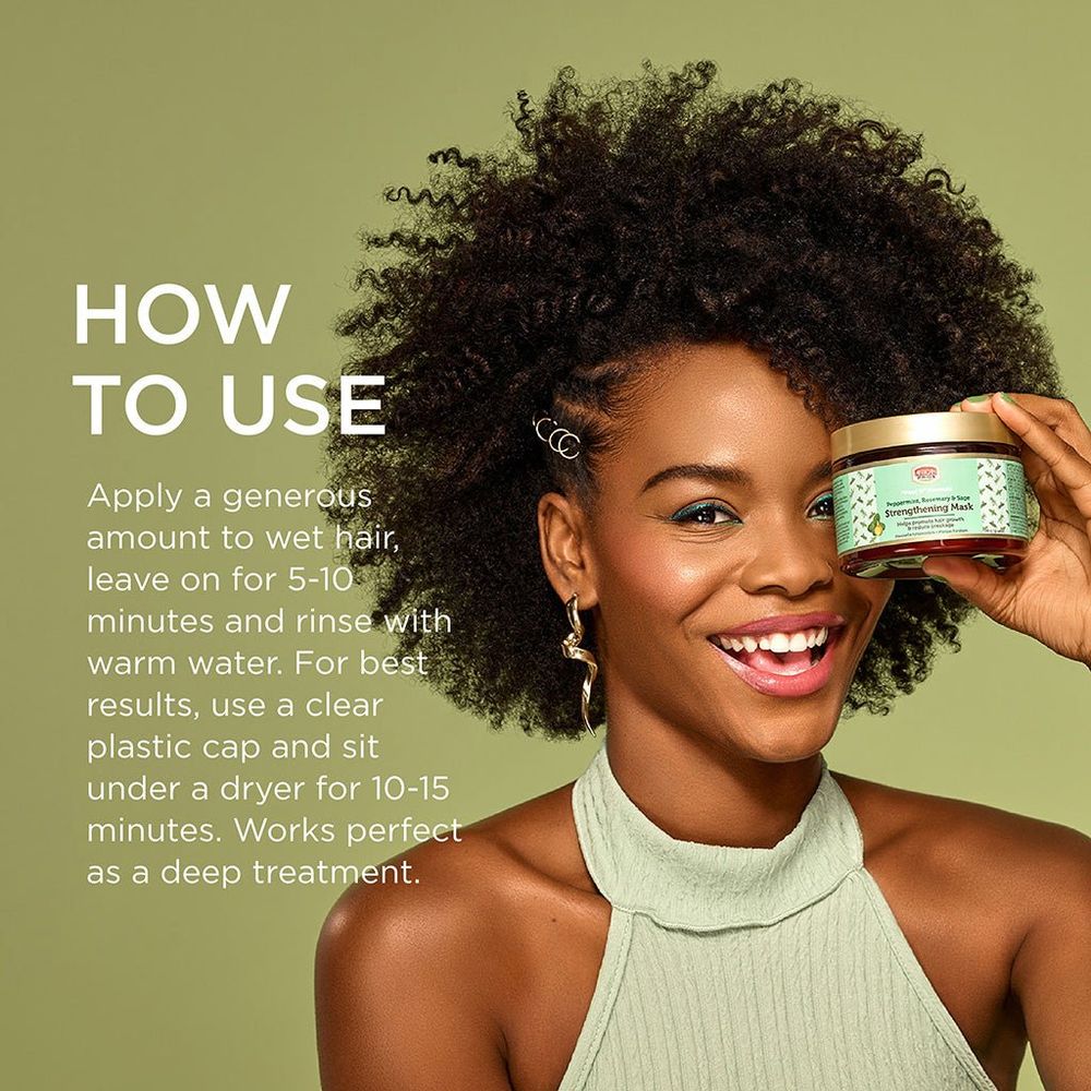 African Pride Feel It Herbal Strengthening Hair Care - 12oz - Image 9