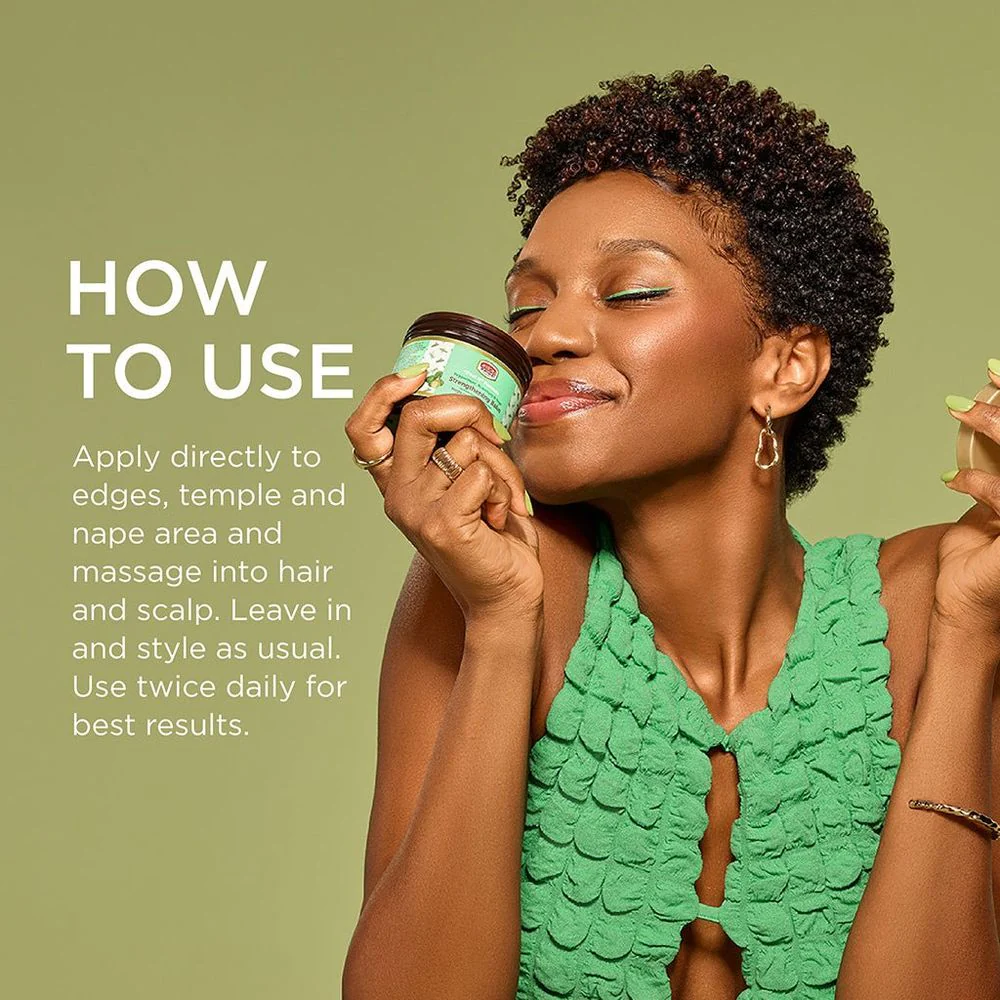 African Pride FEEL IT Strengthening Balm β Herbal Scalp & Hair Treatment β 4 oz - Image 5