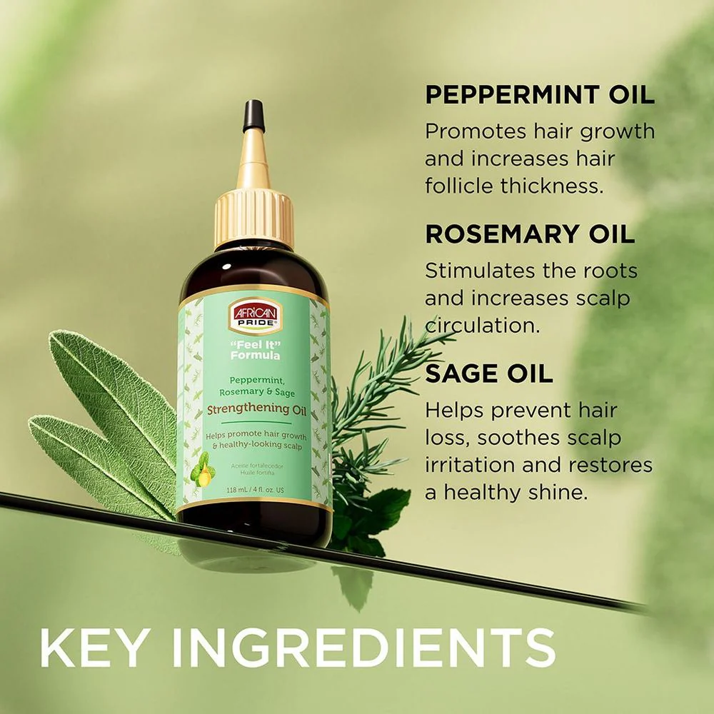 African Pride FEEL IT Formula Strengthening Oil – 4 oz - Image 3