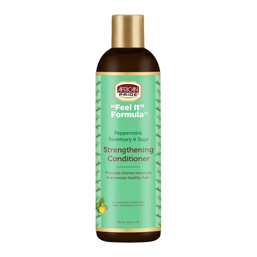 African Pride FEEL IT Strengthening Hair Care β 12 oz - Image 3