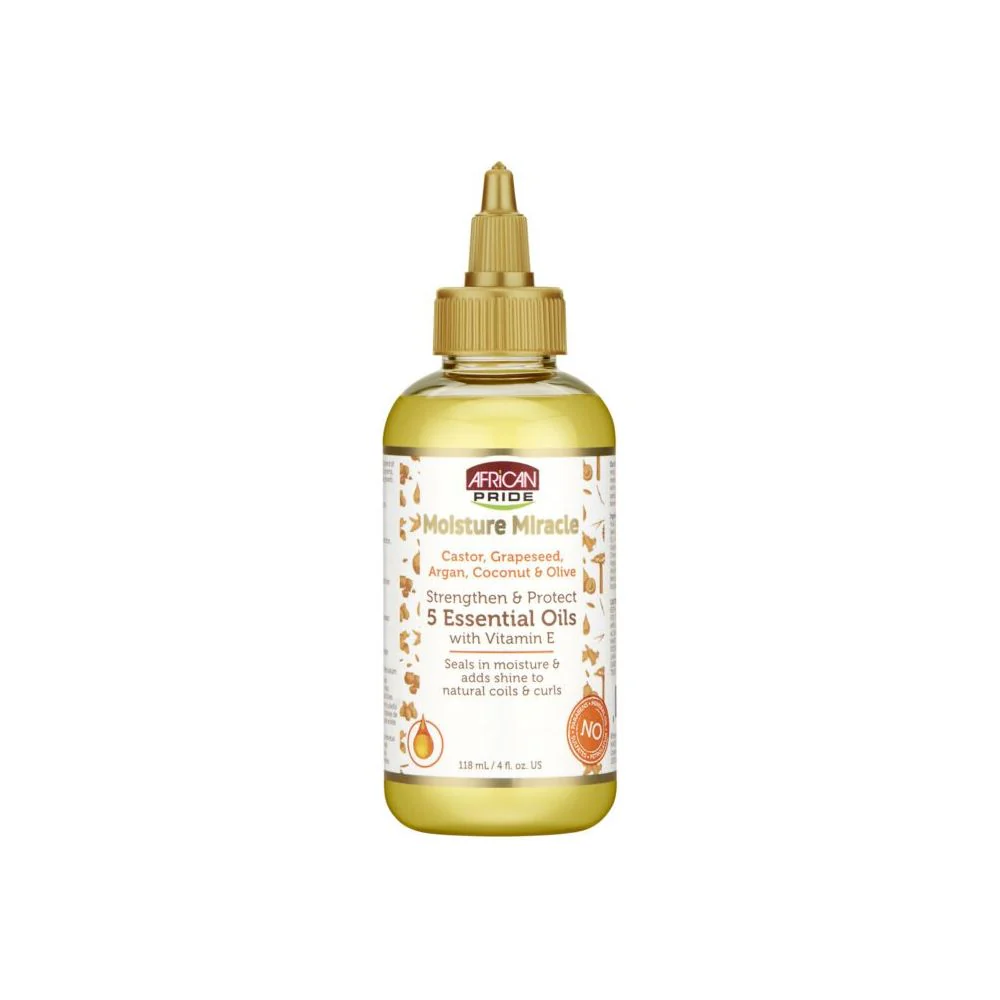 African Pride Moisture Miracle β 5 Essential Oils β 4 oz