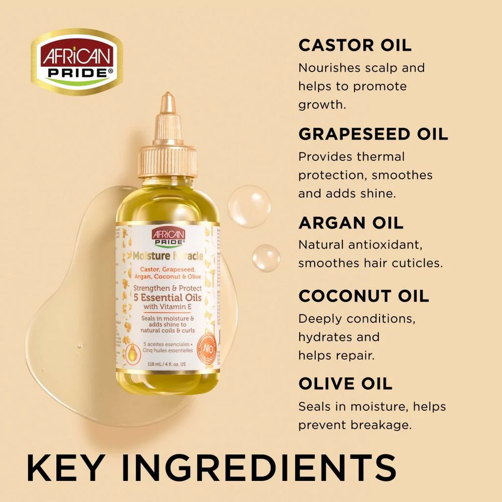 African Pride Moisture Miracle β 5 Essential Oils β 4 oz - Image 4