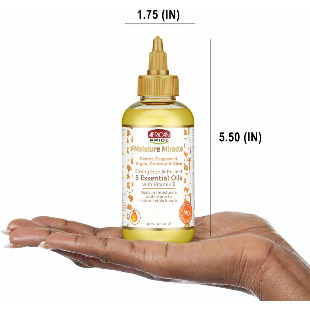 African Pride Moisture Miracle β 5 Essential Oils β 4 oz - Image 5