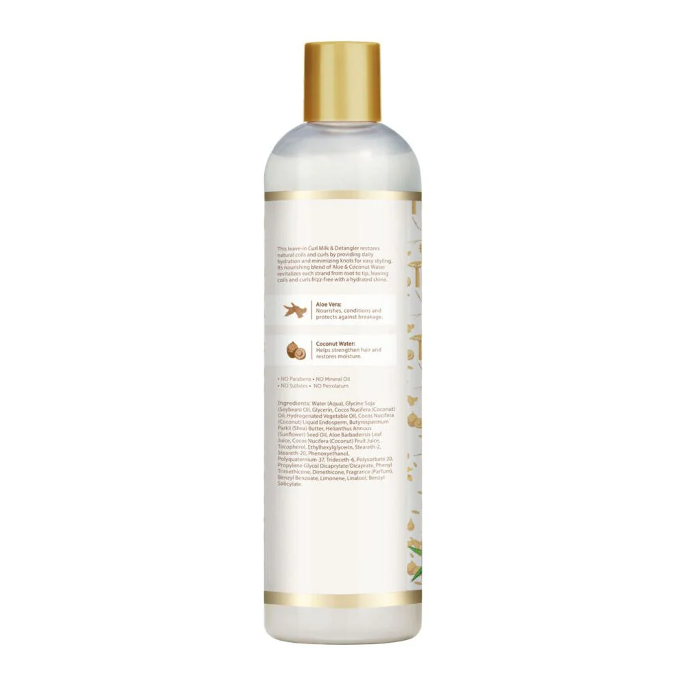 African Pride Moisture Miracle Aloe & Coconut Curl Milk β 12 fl oz - Image 2
