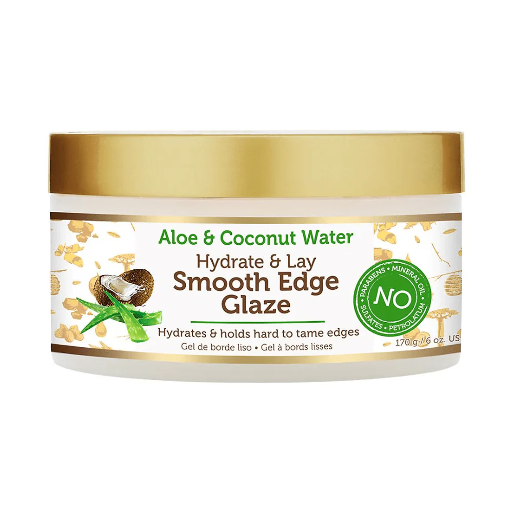 African Pride Moisture Miracle Edge Tamer Collection - Aloe & Coconut 6oz - Image 3