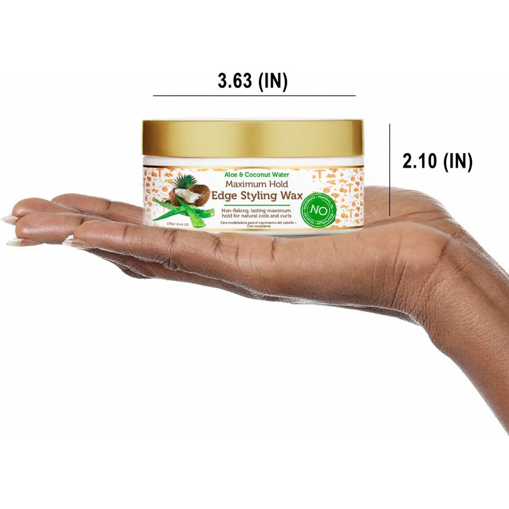 African Pride Moisture Miracle Edge Tamer Collection - Aloe & Coconut 6oz - Image 8