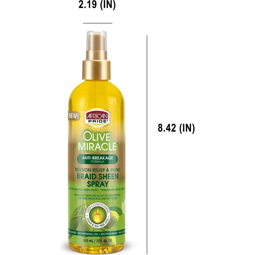 African Pride - Braid Sheen Spray Duo 12oz - Image 9