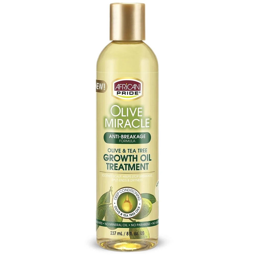 African Pride Olive Miracle Growth Oil – 8oz