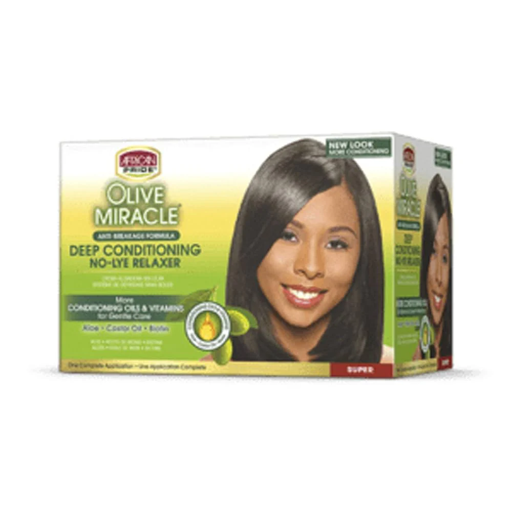 African Pride Olive Miracle Relaxer – Reg & Super - Image 2