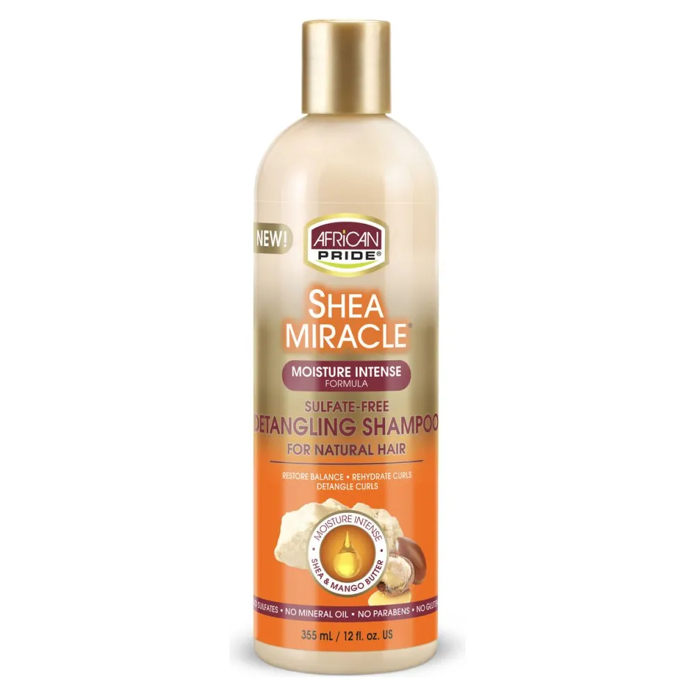 African Pride Shea Miracle Detangling Shampoo β 12 oz