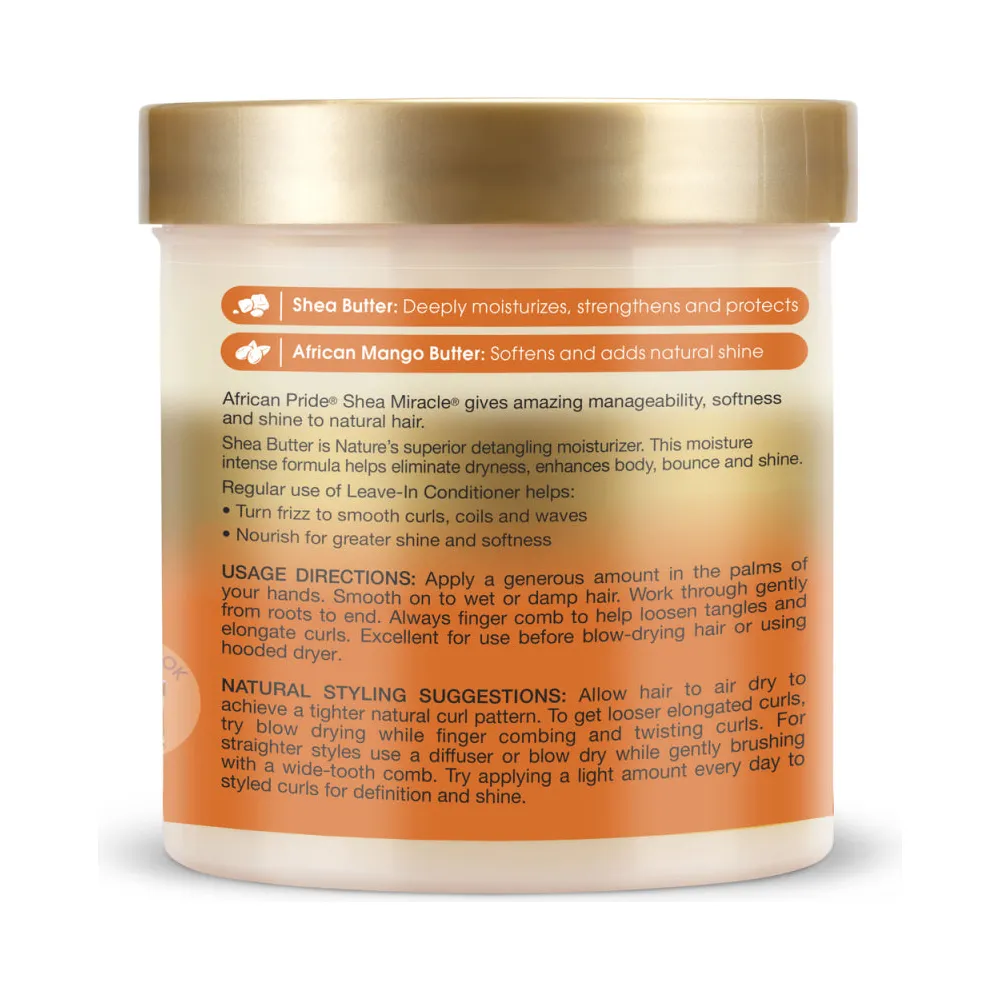African Pride Shea Miracle Leave-In Conditioner β 15 oz - Image 2