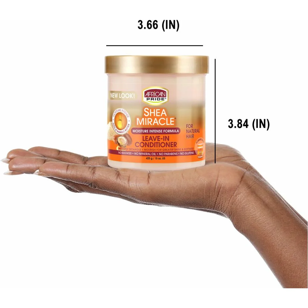 African Pride Shea Miracle Leave-In Conditioner β 15 oz - Image 5