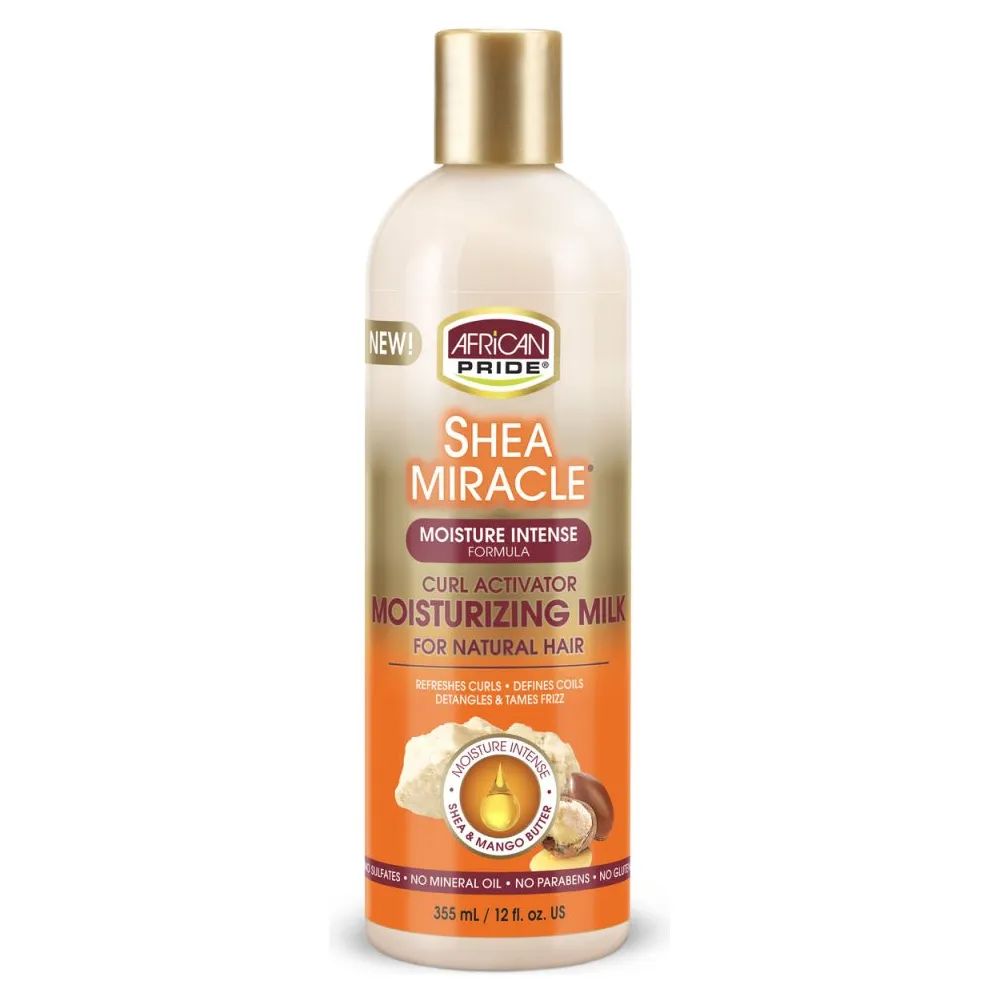African Pride Shea Miracle Moisturizing Milk β 12 oz