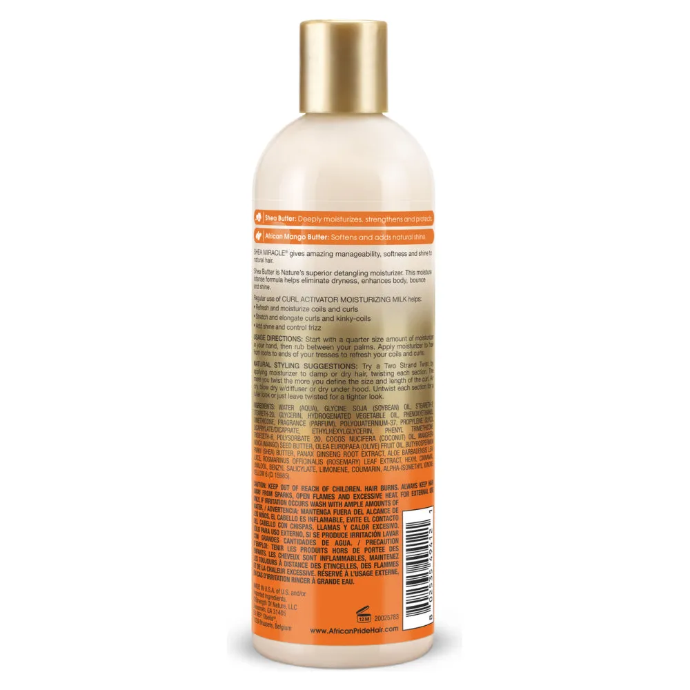 African Pride Shea Miracle Moisturizing Milk β 12 oz - Image 2