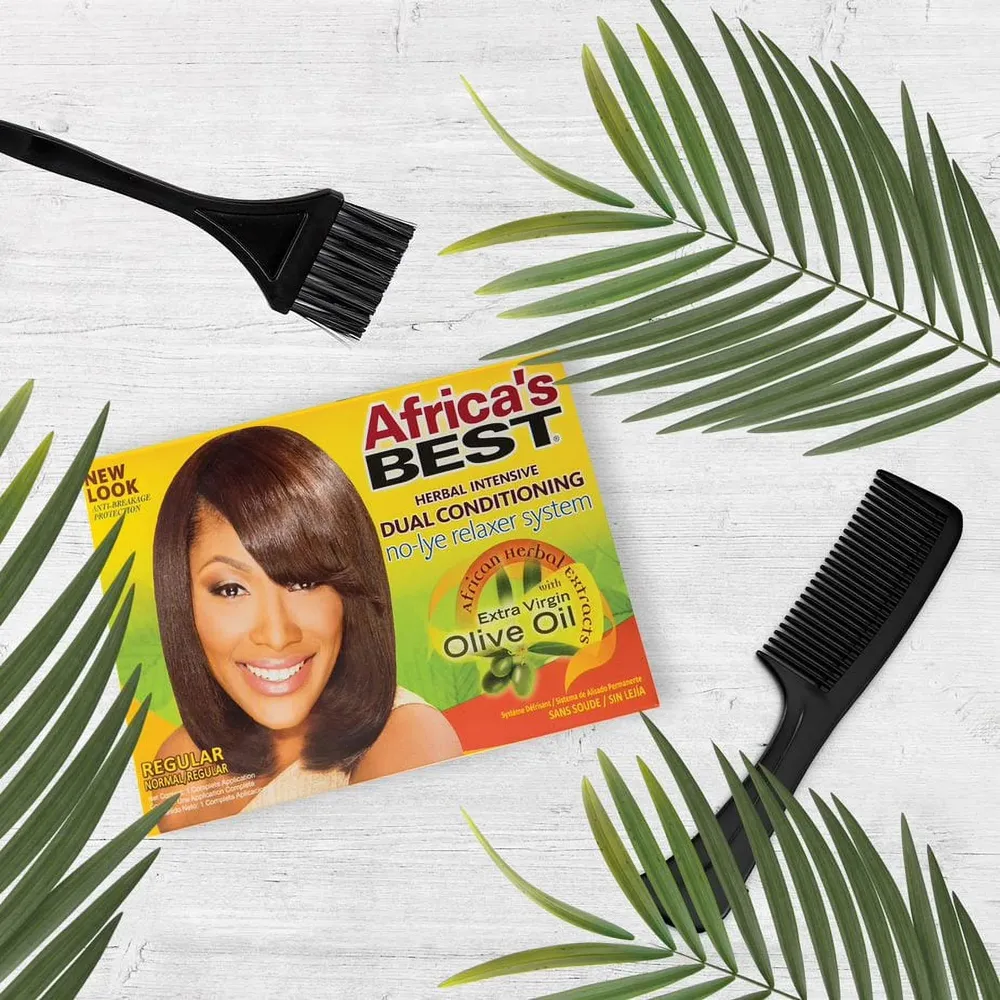 Africa’s Best Herbal Intensive Dual Conditioning No-Lye Relaxer - Image 5