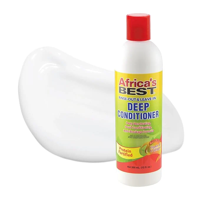 Africa’s Best Rinse Out Leave-In Deep Conditioner - 12oz - Image 4