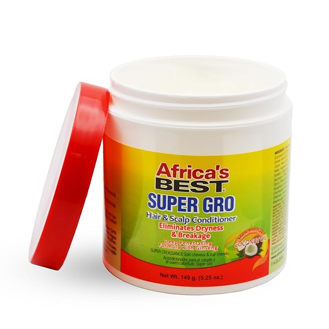 Africa’s Best Super Gro Hair and Scalp Conditioner - 5.25oz - Image 4