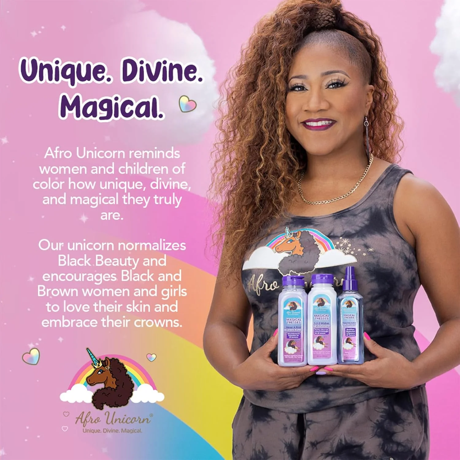 Afro Unicorn Magical Tresses Edges & More - 4oz - Image 2
