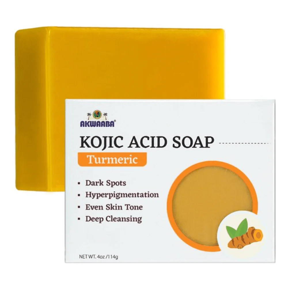 Akwaaba Kojic Acid Herbal Blend Soap Bar - Image 4