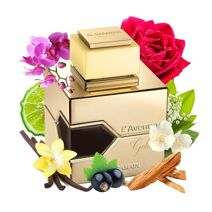 Al Haramain L'Aventure Gold Eau De Parfum – 3.4oz - Image 4