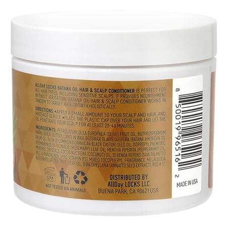 All Day Locs Bataan Hair & Scalp Conditioner - 4oz - Image 4