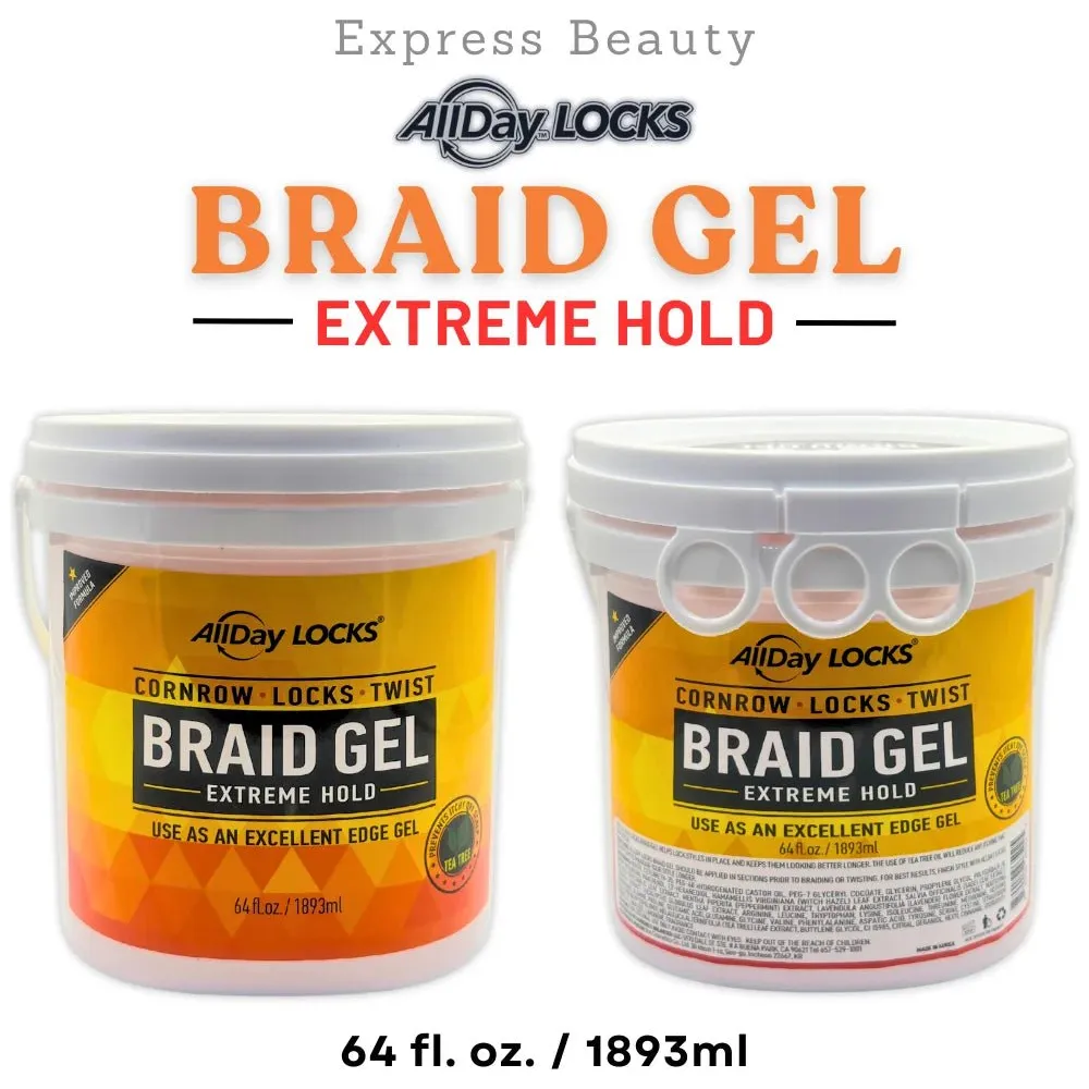 All Day Locs Braid Gel - Extreme Hold - Image 6