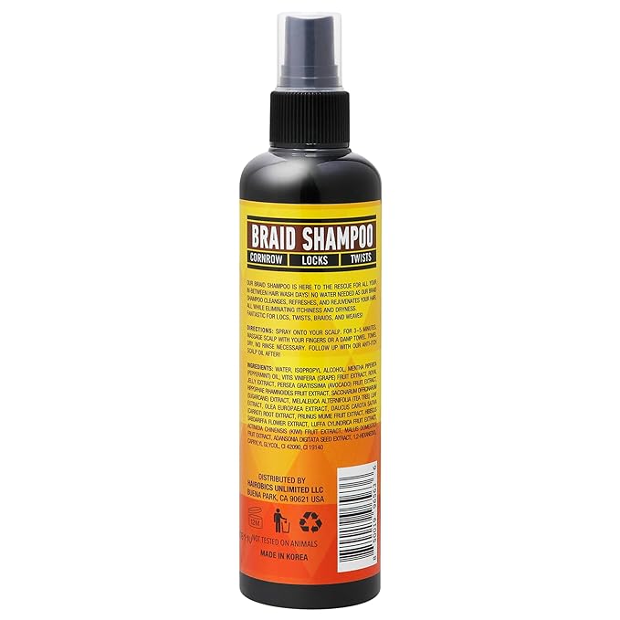 AllDay Locks Braid Shampoo – Rinse-Free 8oz - Image 2