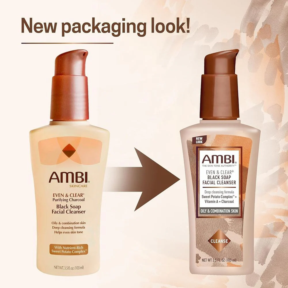 Ambi Even & Clear Facial Cleansers โ 3.5 oz - Image 4